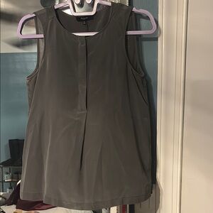 Madewell Sleeveless Blouse - Dark Gray